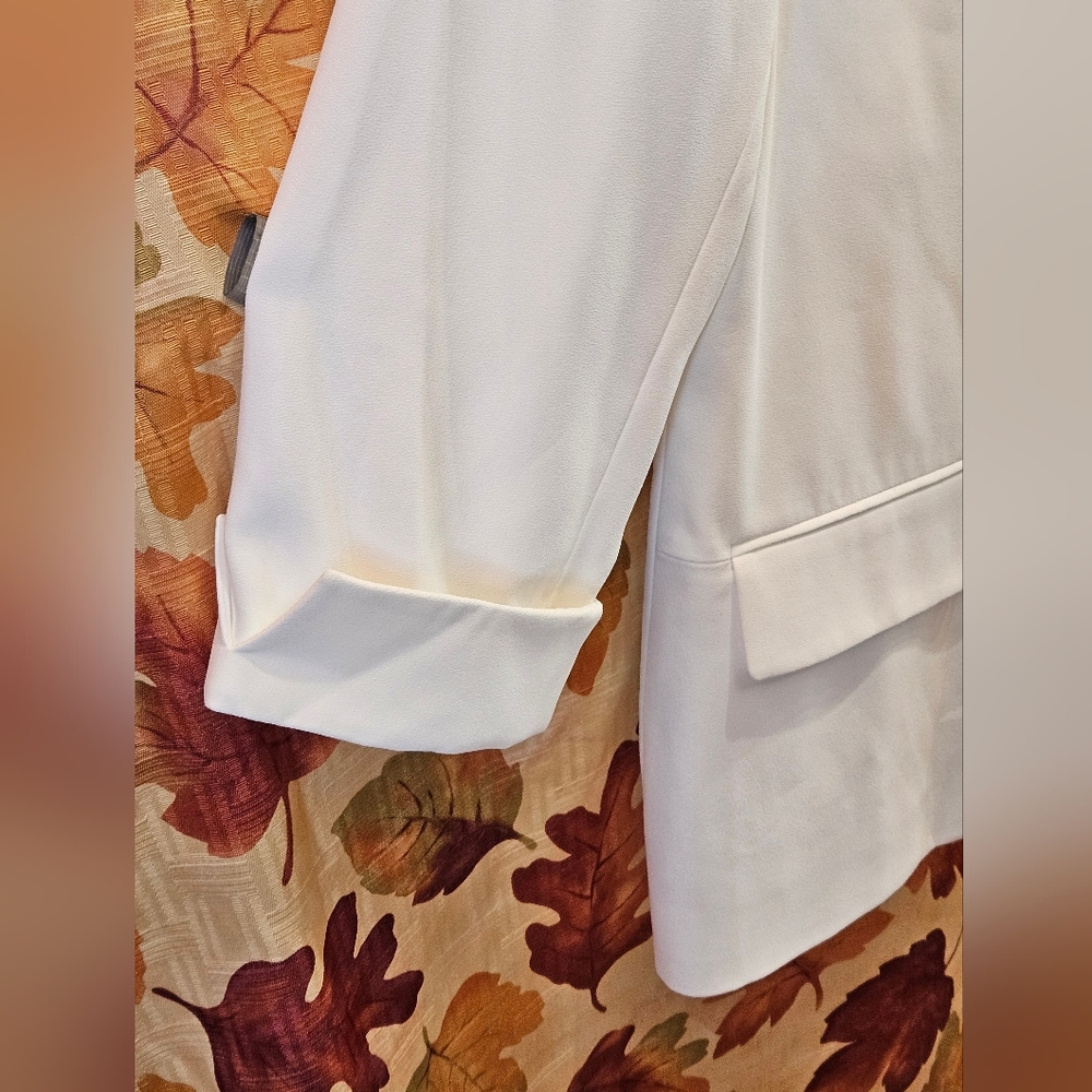 Ann Taylor-NEW with tags, White Woman's Blazer size XXL - Picture 12 of 14